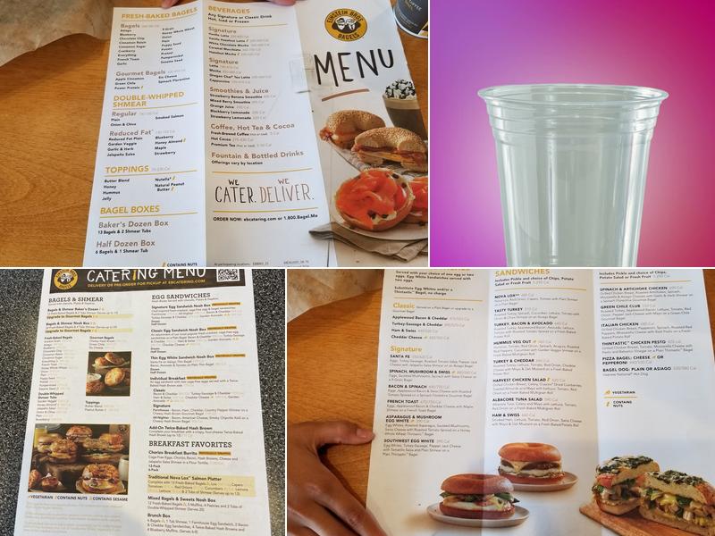 Einstein Bros. Bagels Menu