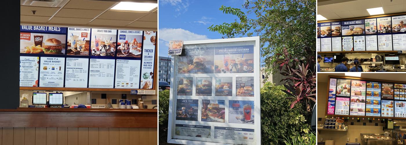 Culver’s Menu