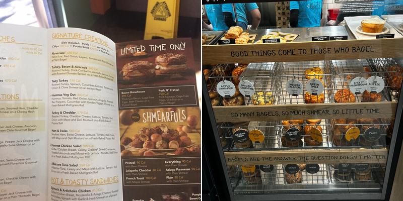 Einstein Bros. Bagels Menu