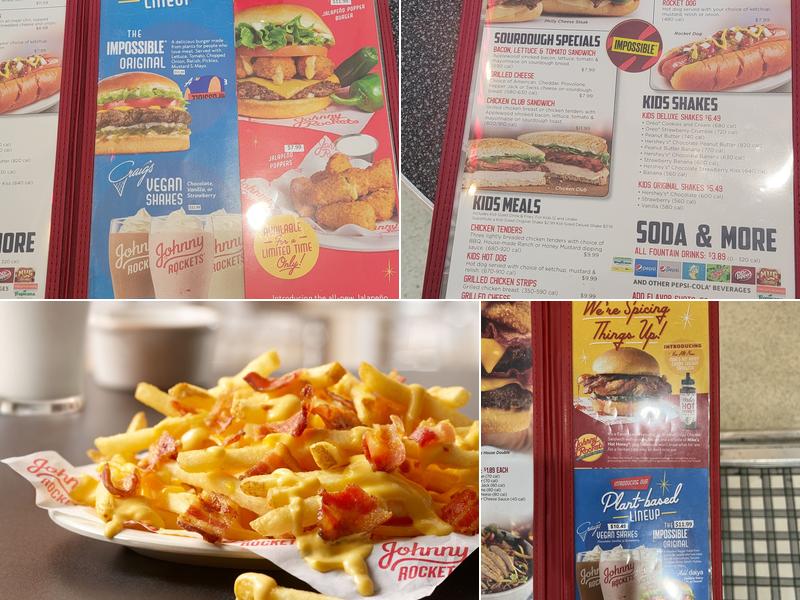 Johnny Rockets Menu