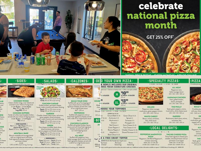 Marco's Pizza Menu