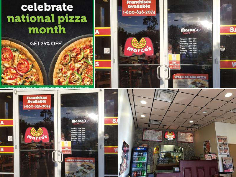 Marco's Pizza Menu