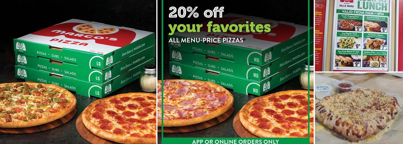 Marco's Pizza Menu