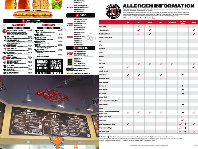 Jimmy John's Menu
