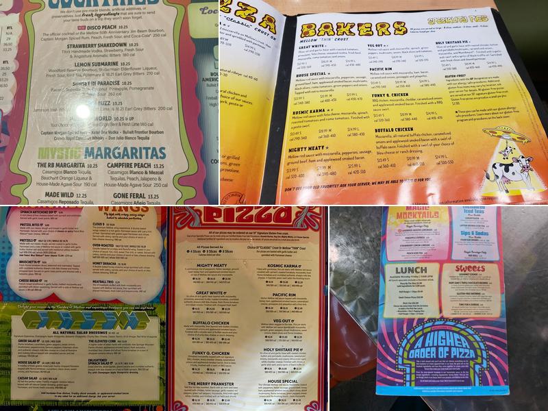 Mellow Mushroom Winter Park Menu