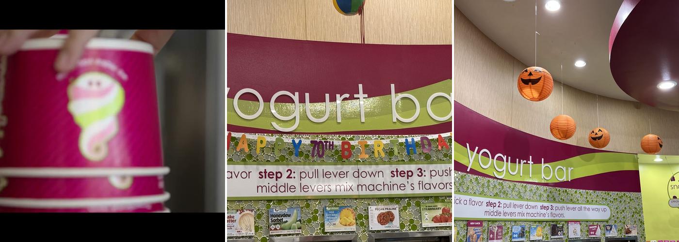 Menchie's Frozen Yogurt Menu