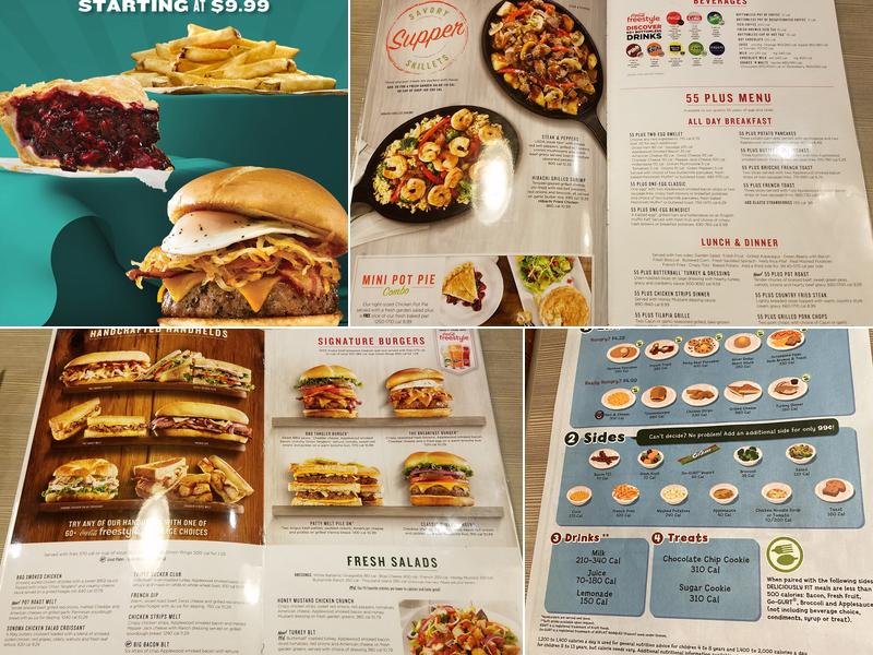 Perkins Restaurant & Bakery Menu