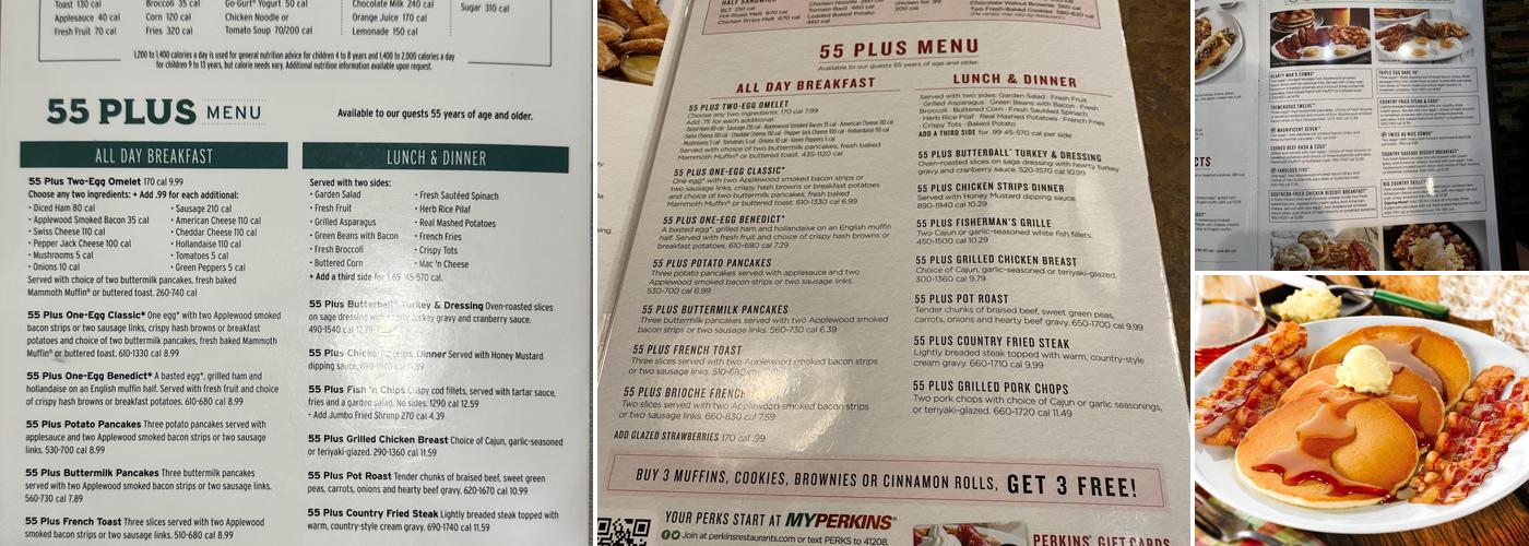 Perkins Restaurant & Bakery Menu