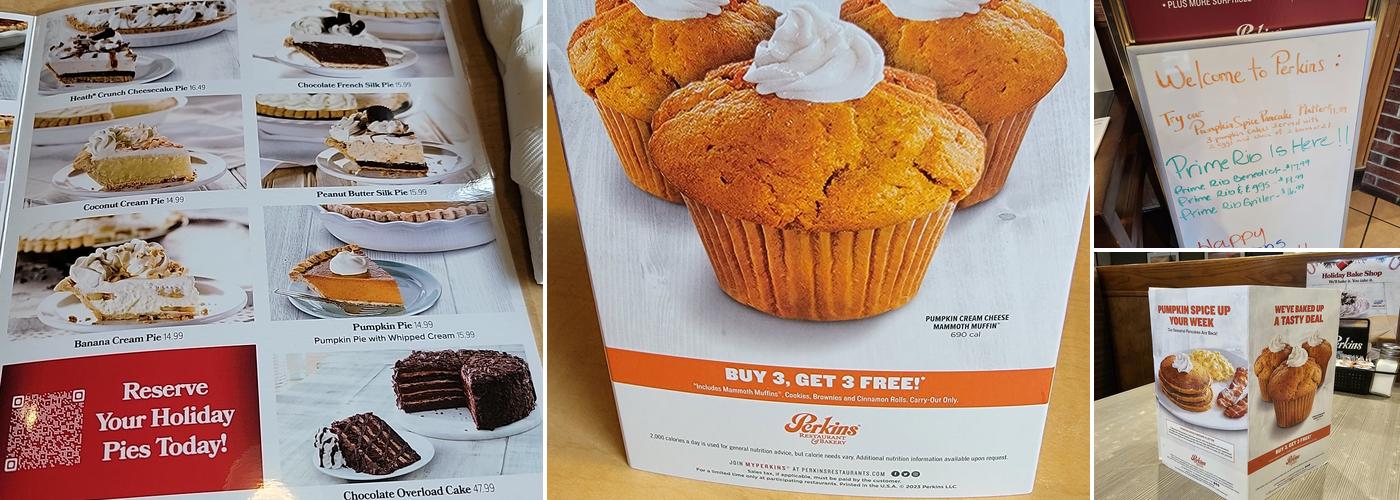 Perkins American Food Co. Menu