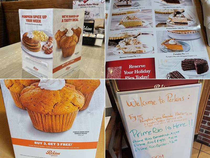 Perkins American Food Co. Menu