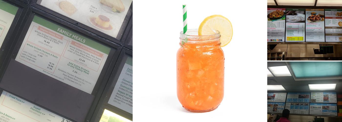 Pollo Tropical Menu