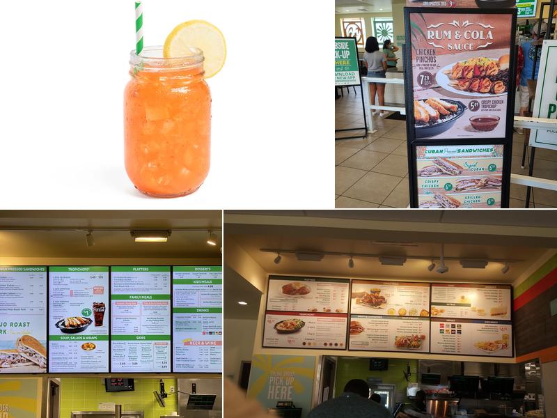 Pollo Tropical Menu
