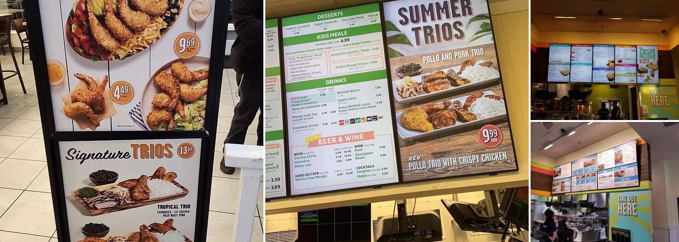 Pollo Tropical Menu