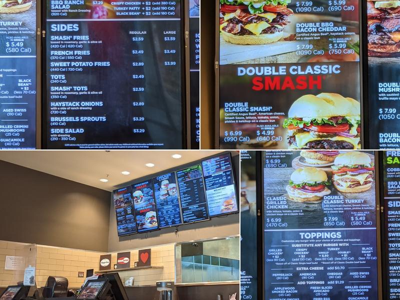 Smashburger Menu