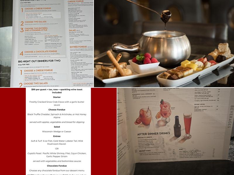 The Melting Pot Menu