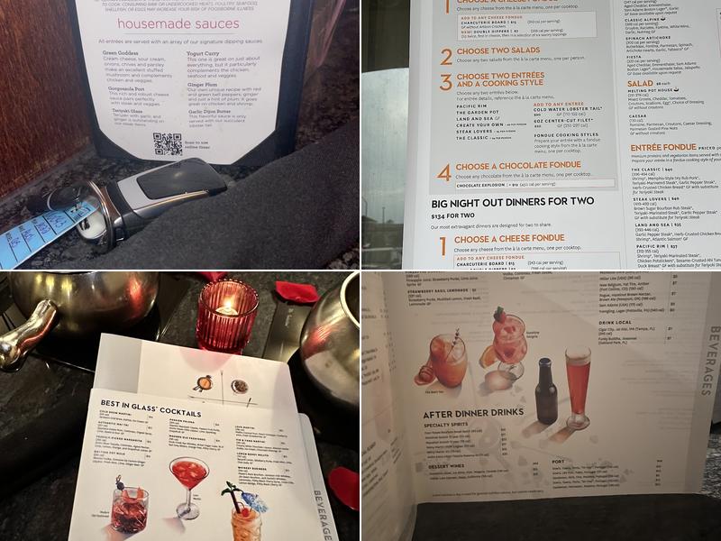 The Melting Pot Menu