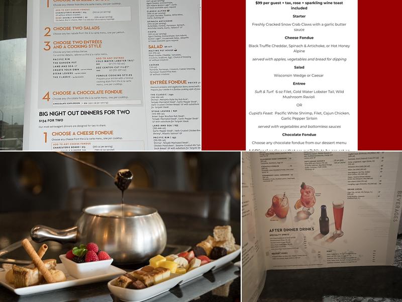 The Melting Pot Menu