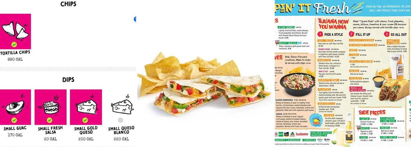 Tijuana Flats Menu