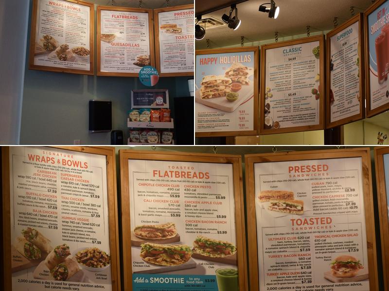 Tropical Smoothie Cafe Menu