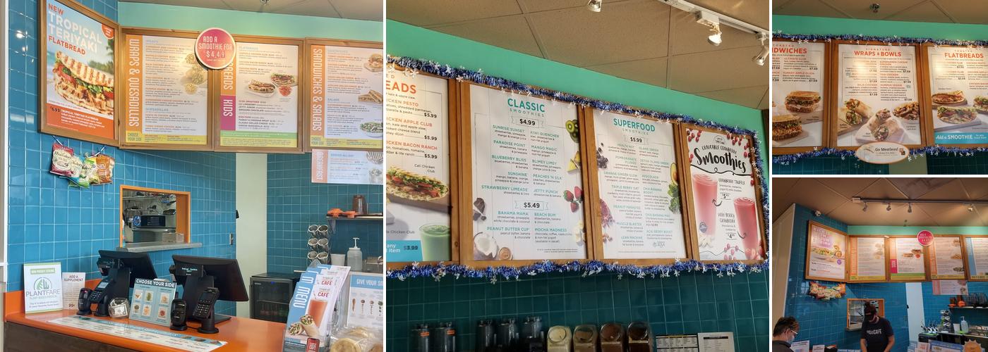 Tropical Smoothie Cafe Menu