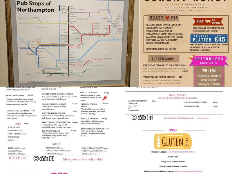 The Charles Bradlaugh Menu