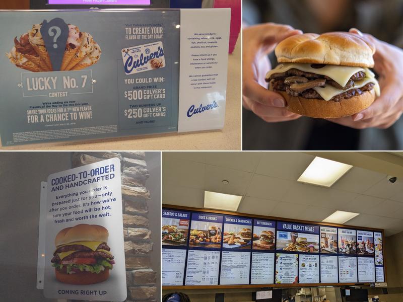 Culver’s Menu