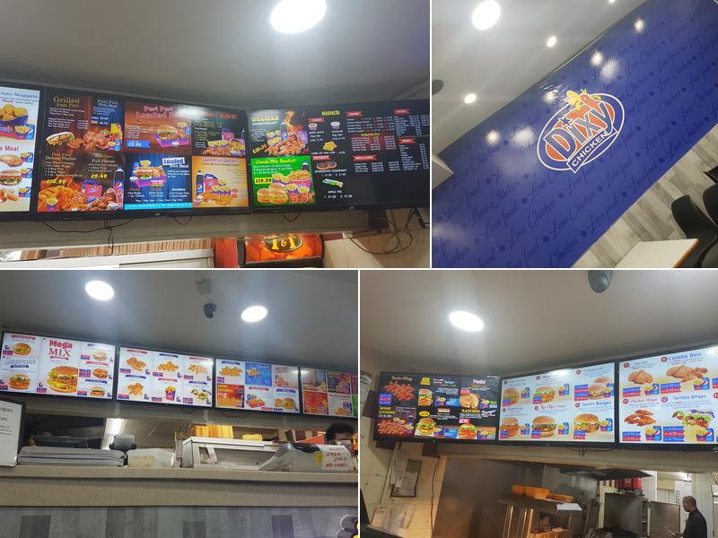Dixy Chicken Menu