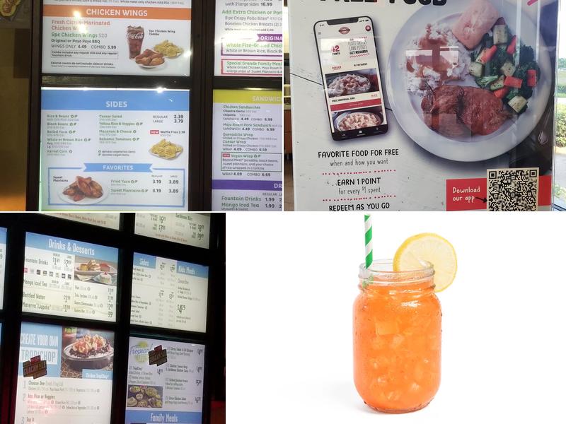 Pollo Tropical Menu
