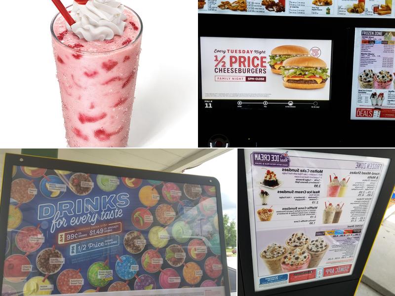 Sonic Drive-In Menu