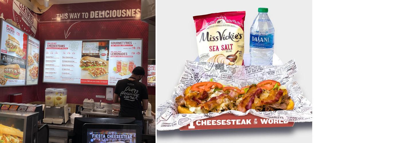 Charleys Cheesesteaks Menu