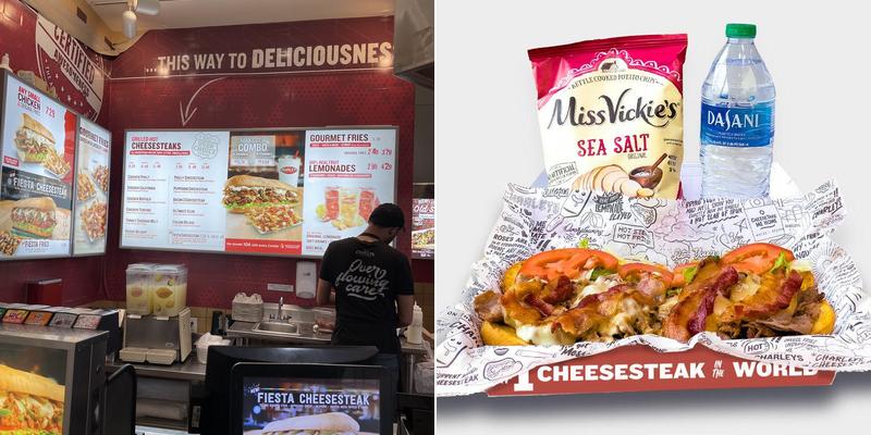 Charleys Cheesesteaks Menu