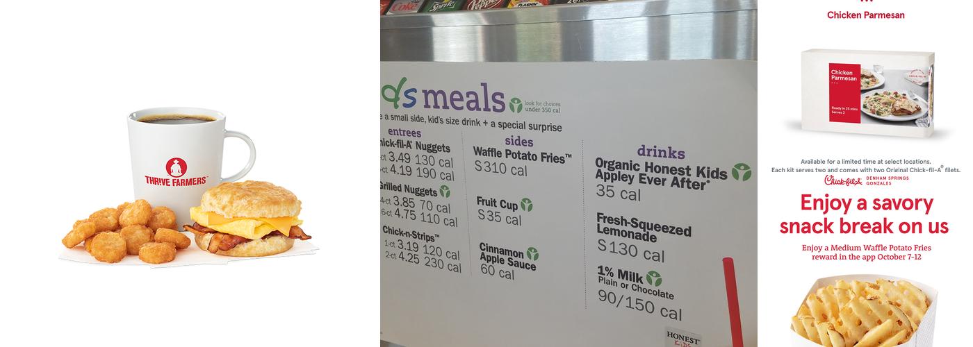 Chick-fil-A Menu