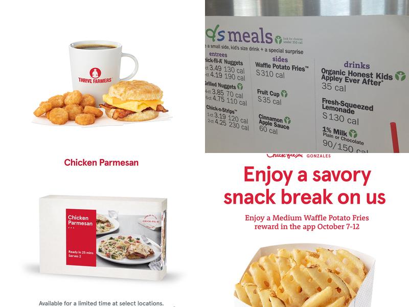 Chick-fil-A Menu
