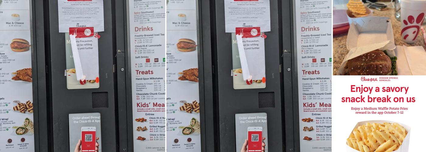 Chick-fil-A Menu