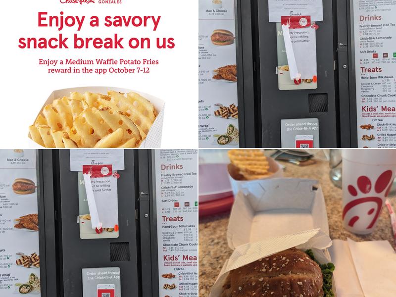 Chick-fil-A Menu