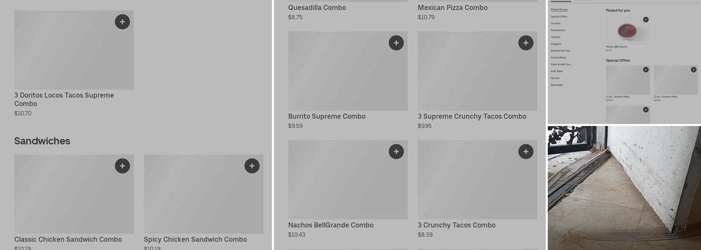 Taco Bell Menu