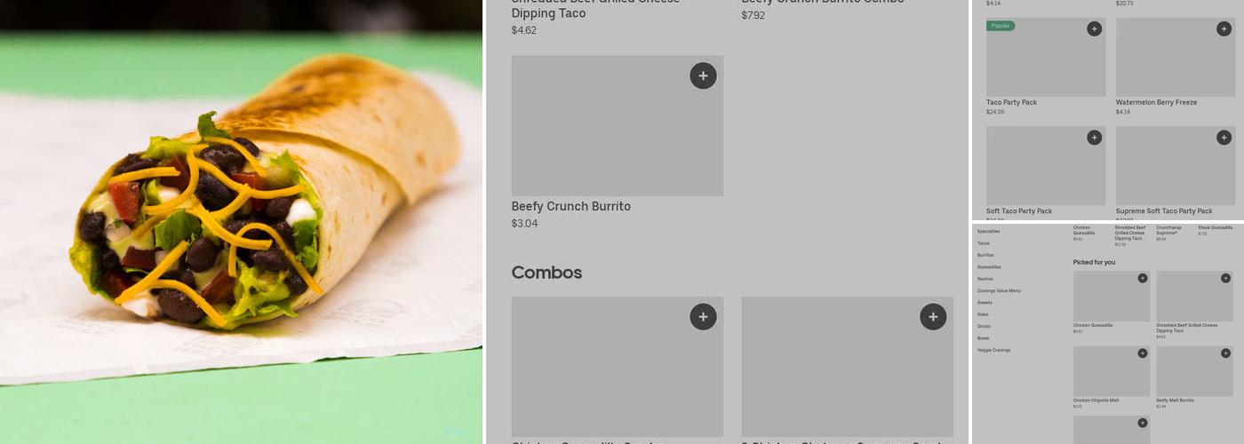 Taco Bell Menu