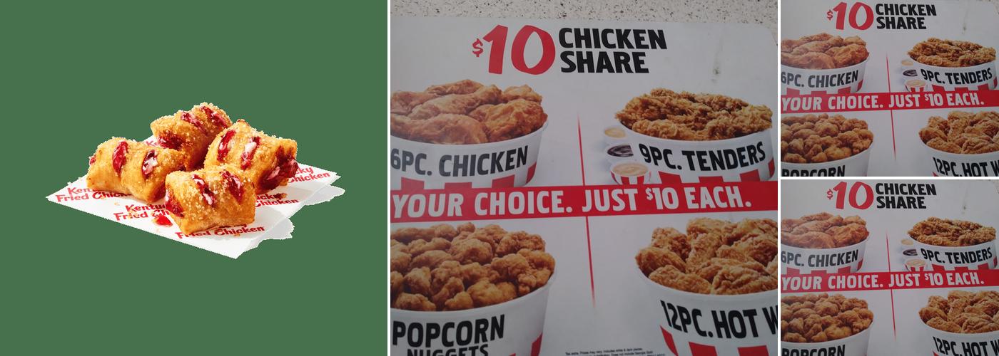 KFC Menu