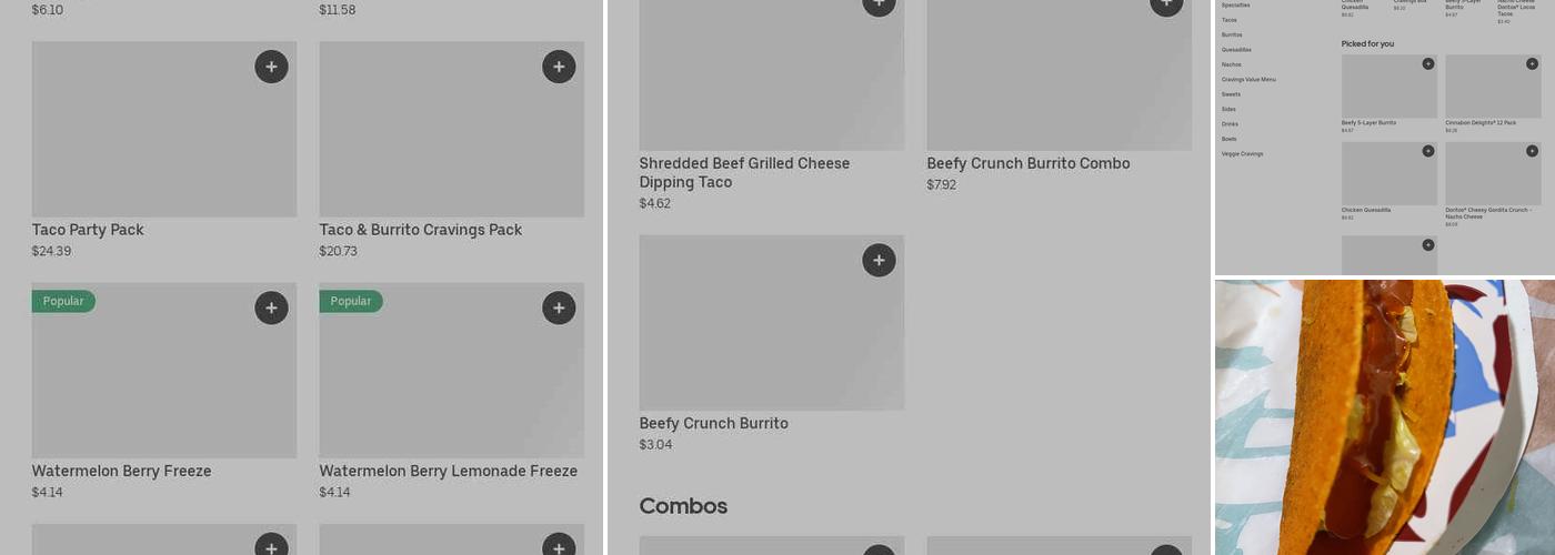 Taco Bell Menu