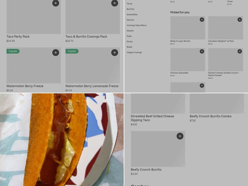 Taco Bell Menu