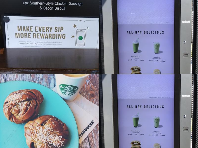 Starbucks Menu