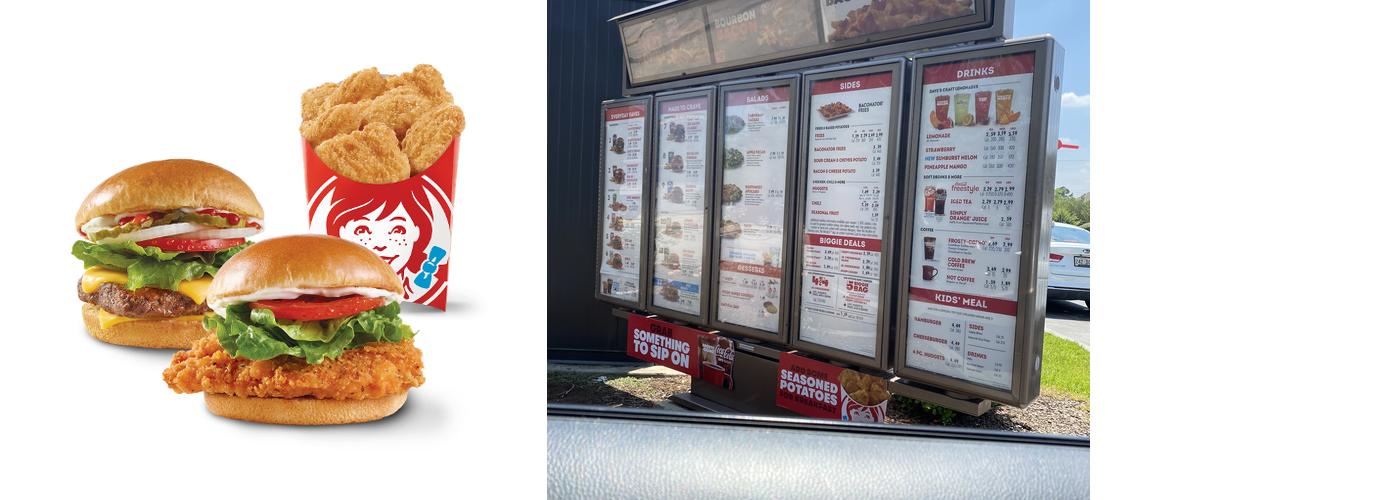 Wendy's Menu