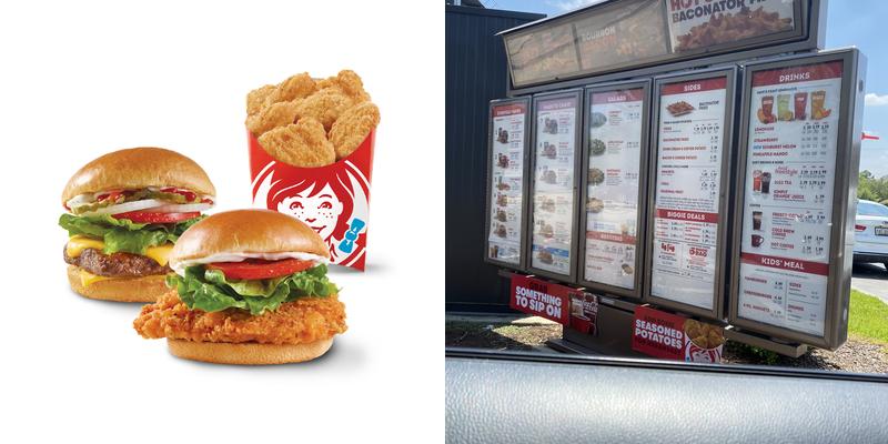 Wendy's Menu