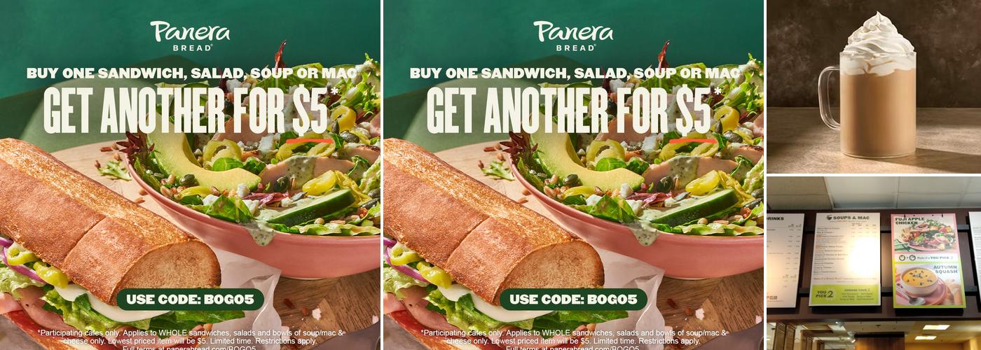 Panera Bread Menu