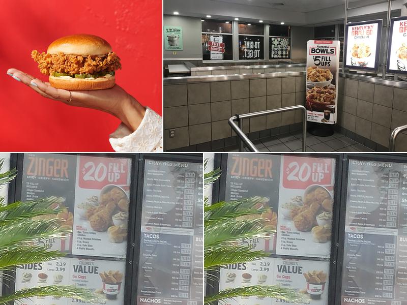 KFC Menu