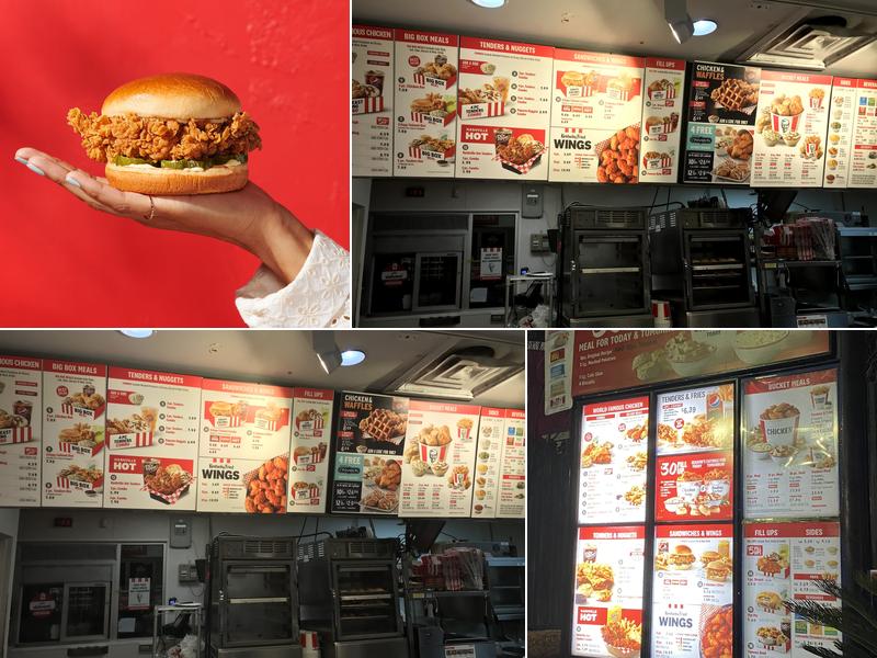 KFC Menu