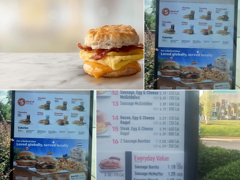 McDonald's Menu