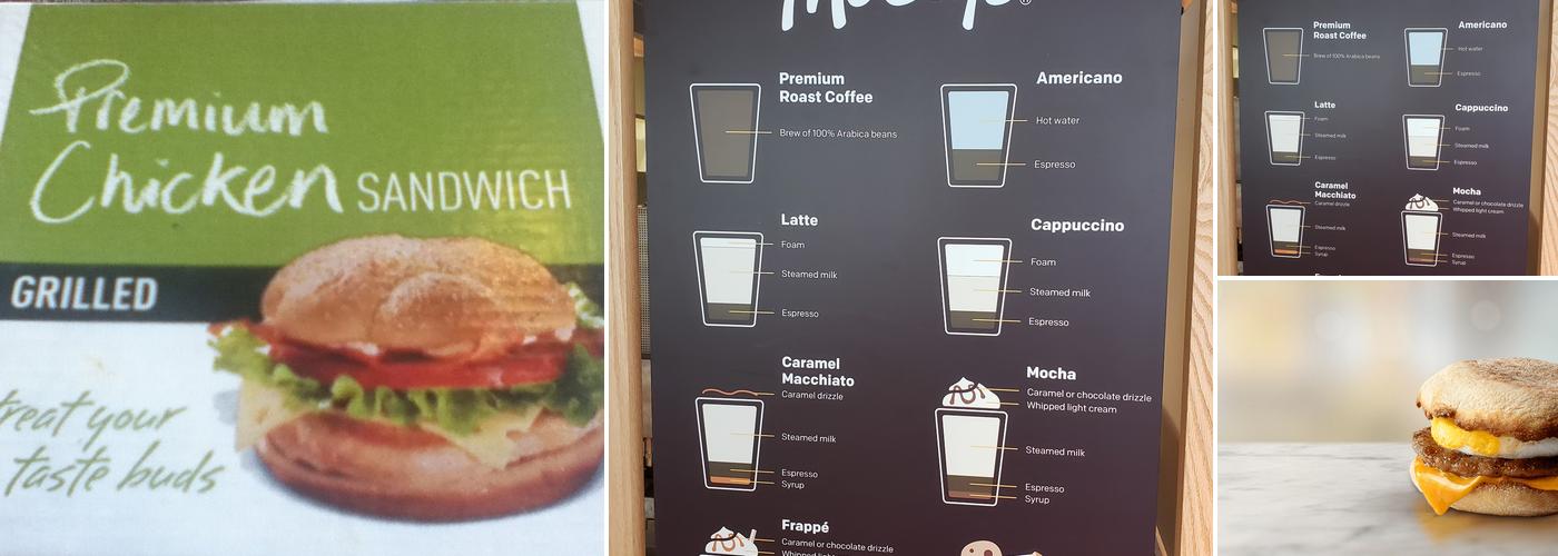 McDonald's Menu