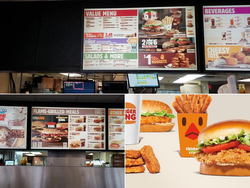 Burger King Menu