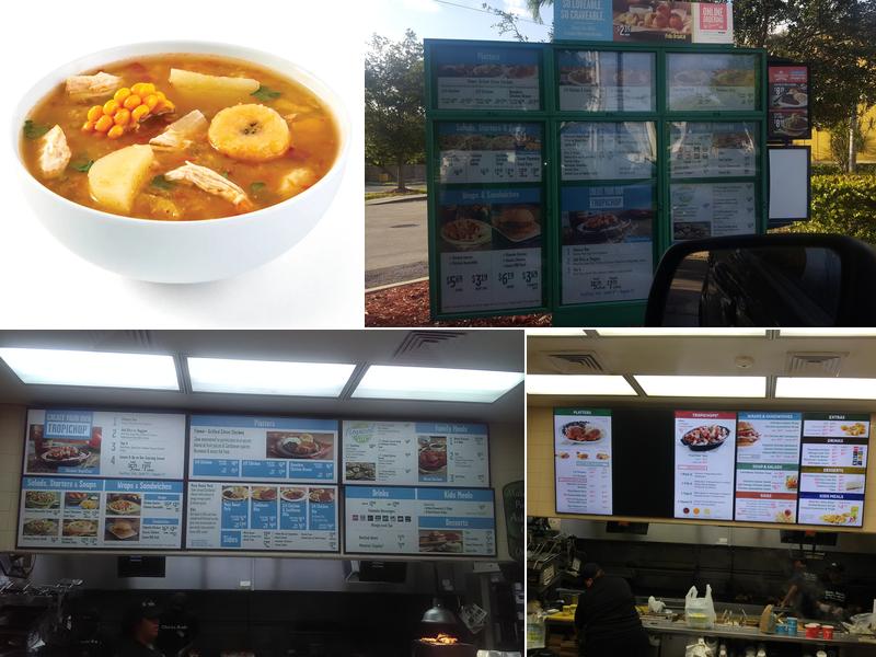 Pollo Tropical Menu